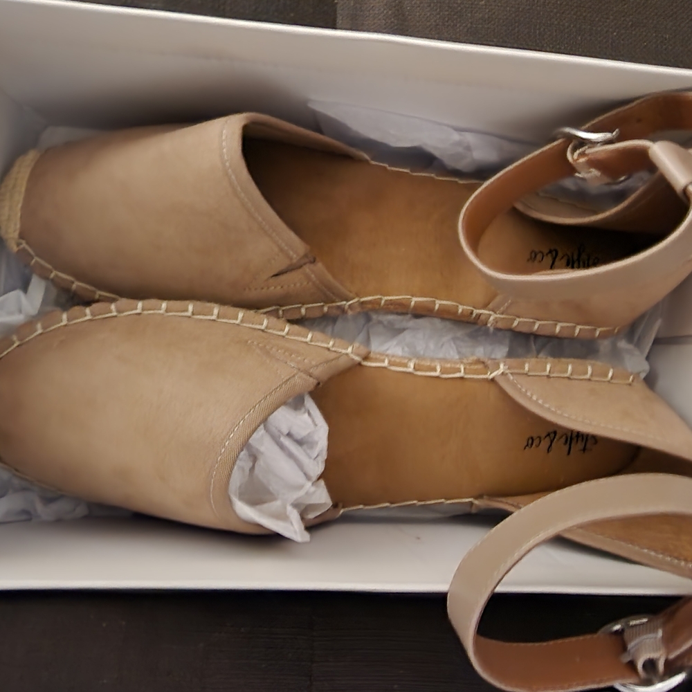 Tan Espadrille Sandals